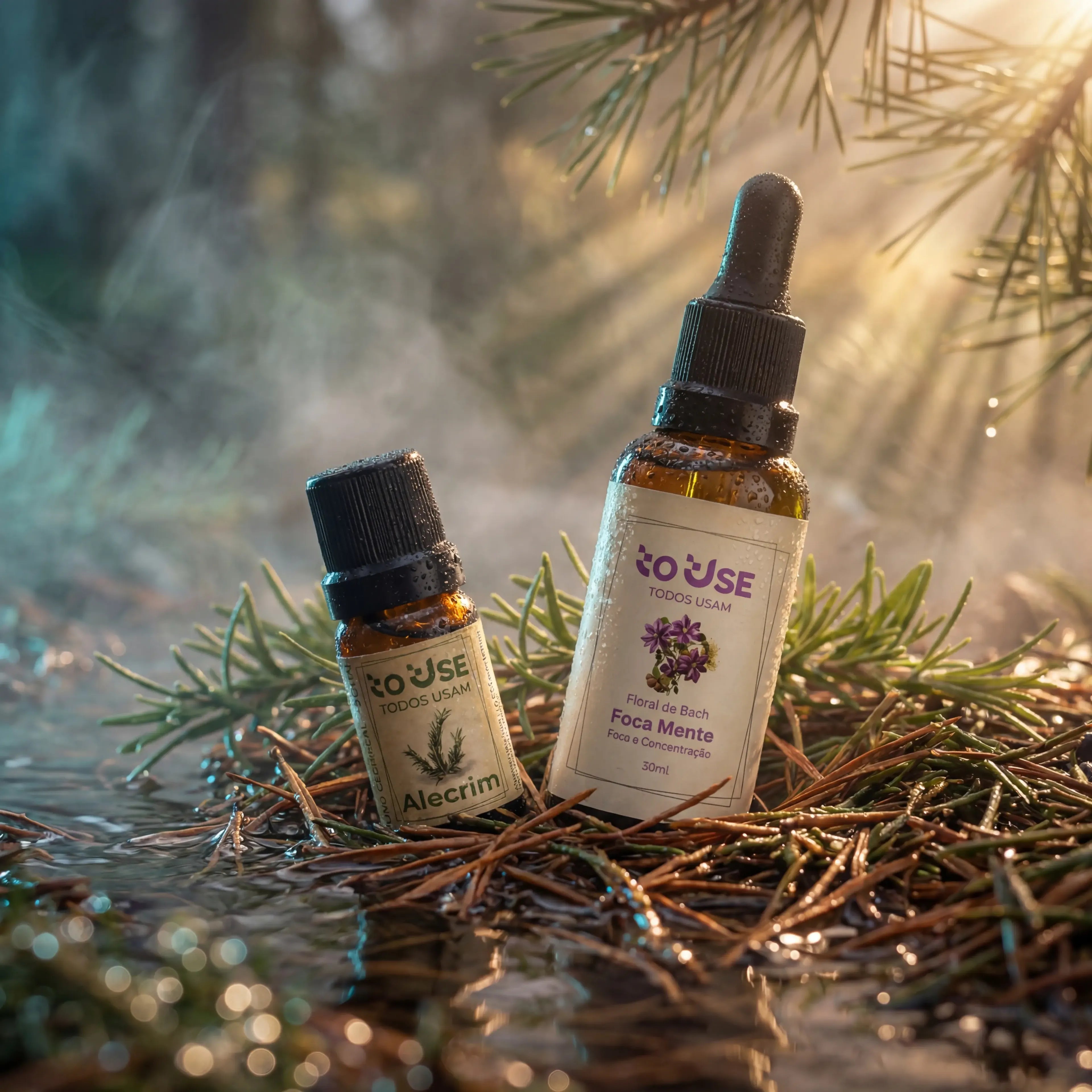 Floral de Bach - Foca Mente | Óleo Essencial - Alecrim