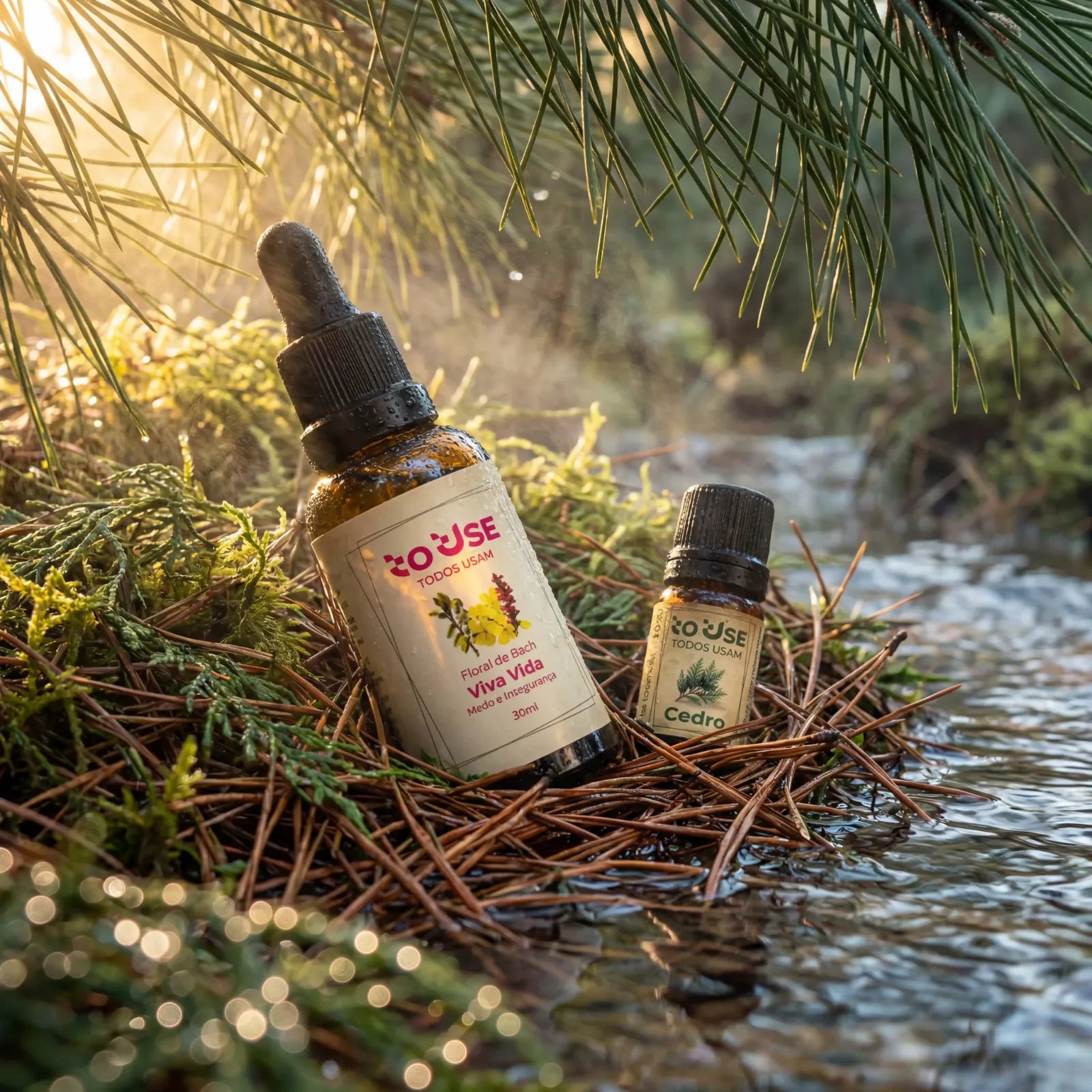 Floral de Bach - Viva Vida | Óleo Essencial - Cedro